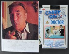 FRANKIE HOWERD - CARRY ON DOCTOR - AUTOGRAPHS