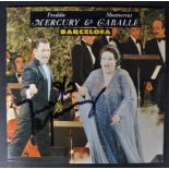 QUEEN - FREDDIE MERCURY (1946-1991) - AUTOGRAPHED CD SINGLE ' BARCELONA '