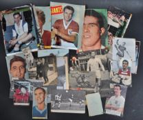 WORLD CUP WINNERS 1966 - LARGE COLLECTION OF FOOTBALL AUTOGRAPHS