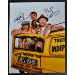 ONLY FOOLS & HORSES THE MUSICAL - CAST SIGNED PHOTOGRAPH