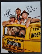 ONLY FOOLS & HORSES THE MUSICAL - CAST SIGNED PHOTOGRAPH