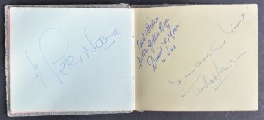 AUTOGRAPH BOOK - SIGNATURES OBTAINED FROM BRISTOL HIPPODROME