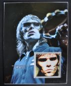 IAN BROWN - THE STONE ROSES - AUTOGRAPH DISPLAY - AFTAL