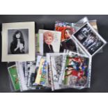 AUTOGRAPHS - COLLECTION OF ASSORTED TV / FILM & SPORT RELATED