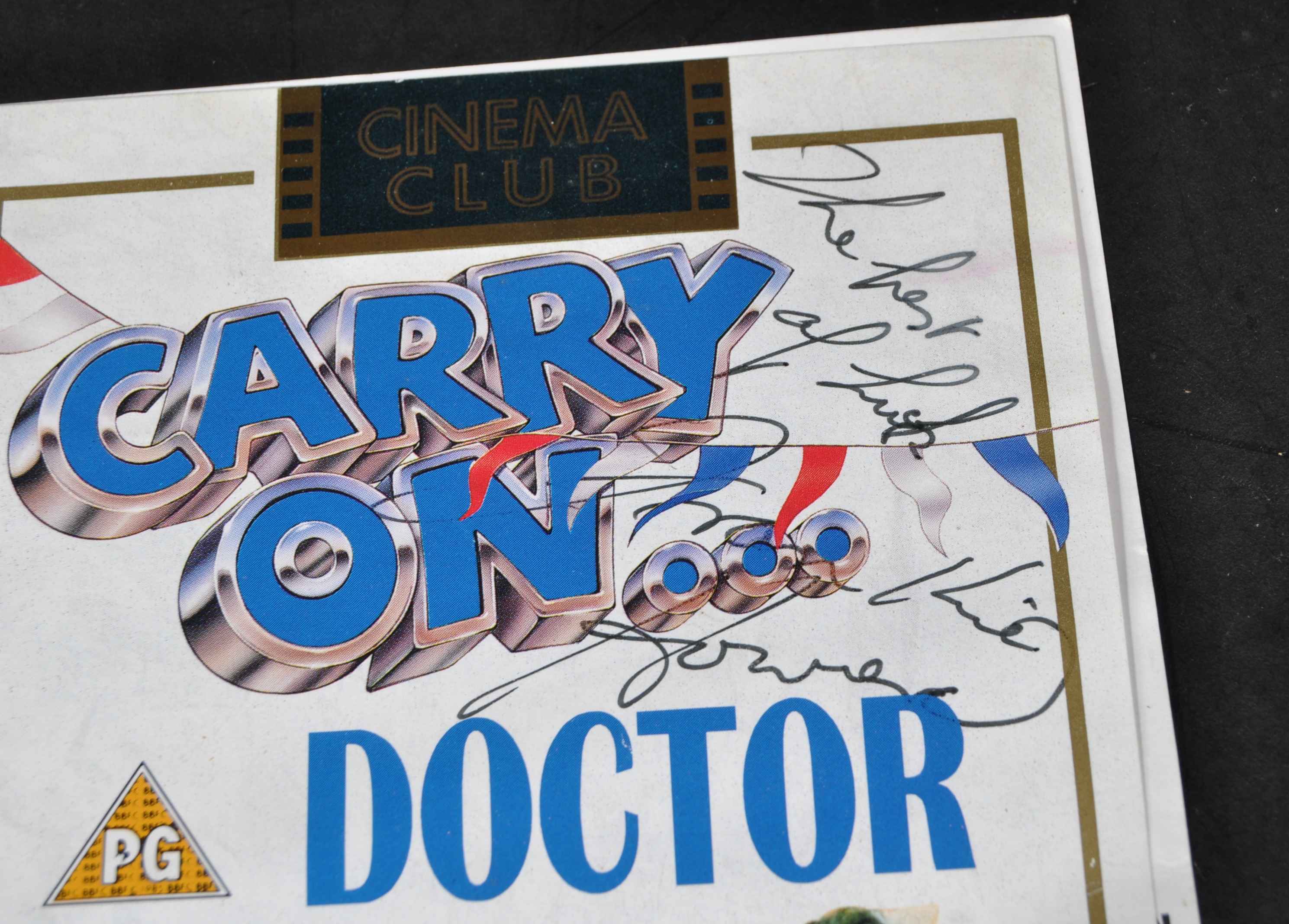 FRANKIE HOWERD - CARRY ON DOCTOR - AUTOGRAPHS - Image 3 of 5