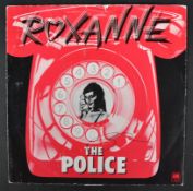 STING - THE POLICE - AUTOGRAPHED ROXANNE 7" VINYL SINGLE - AFTAL