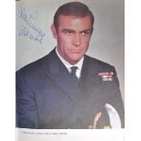 JAMES BOND - SEAN CONNERY (1930-2020) - SIGNED VINTAGE BOND ANNUAL