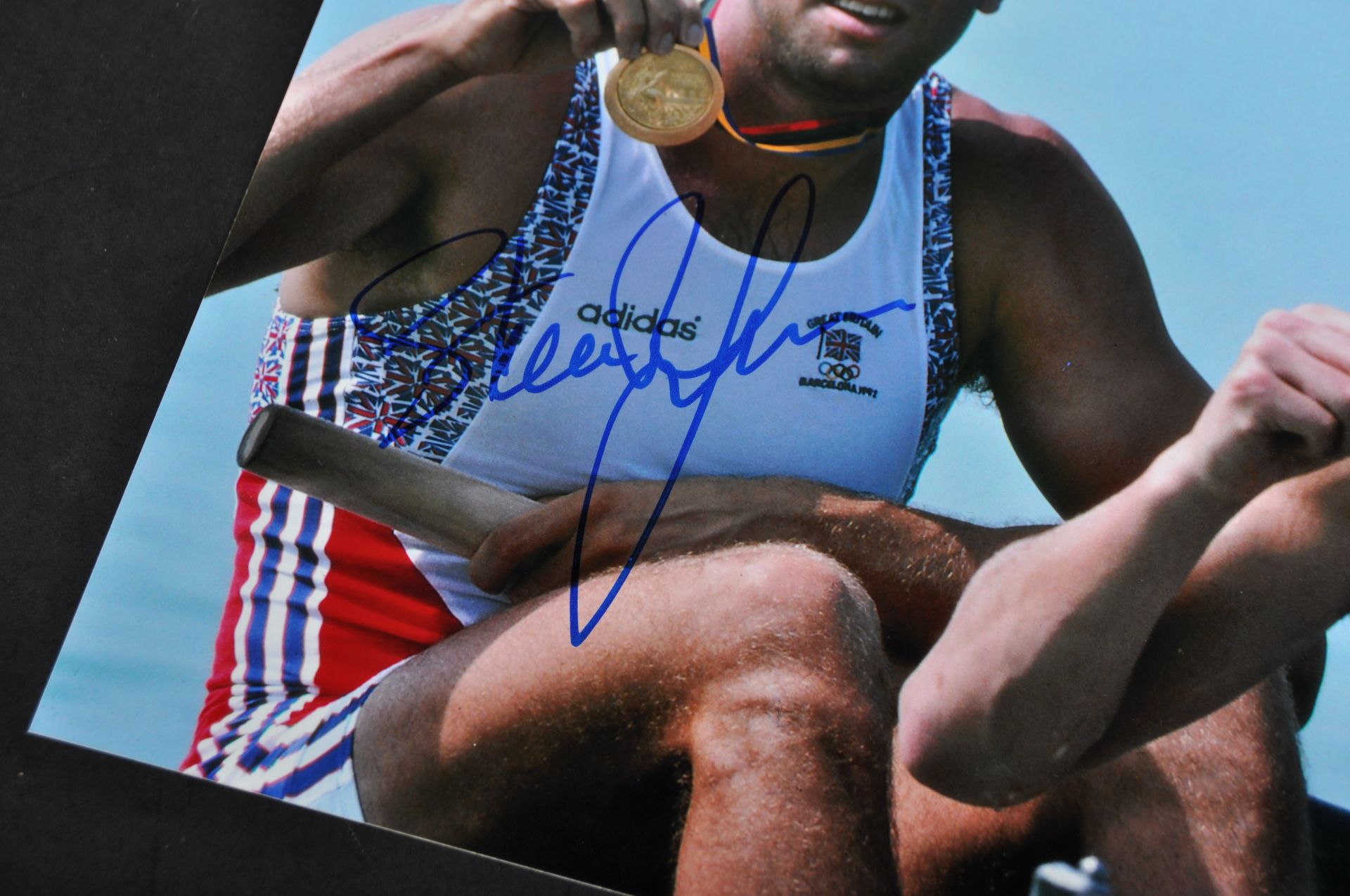 OLYMPIC ATHLETES - STEVE REDGRAVE & MATTHEW PINCENT - SIGNED PHOTO - Bild 3 aus 3