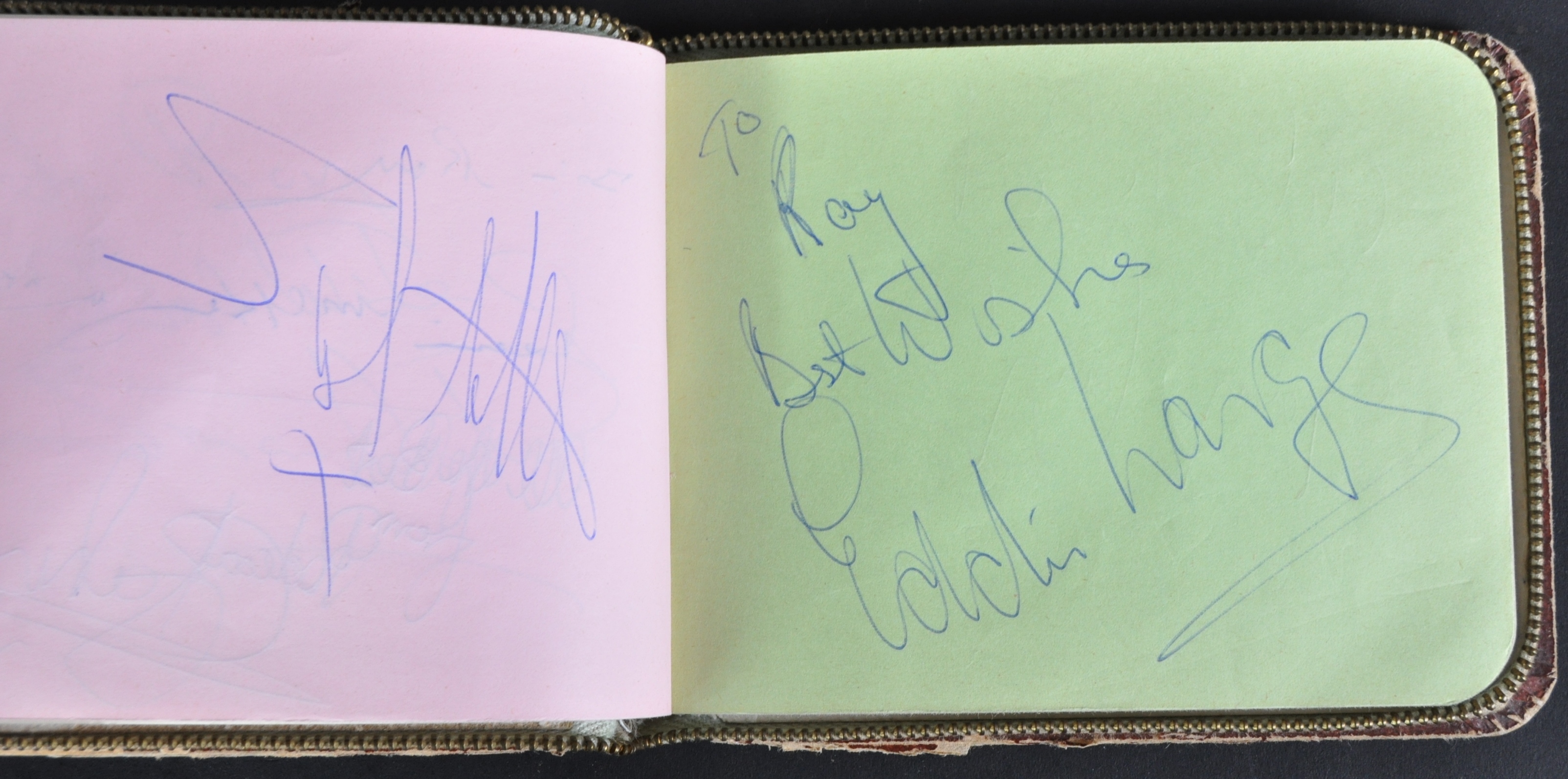 AUTOGRAPHS - SIGNATURES OBTAINED FROM BRISTOL HIPPODROME - Image 2 of 5