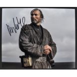 STAR WARS - MADS MIKKELSEN - ROGUE ONE - SIGNED PHOTO - AFTAL