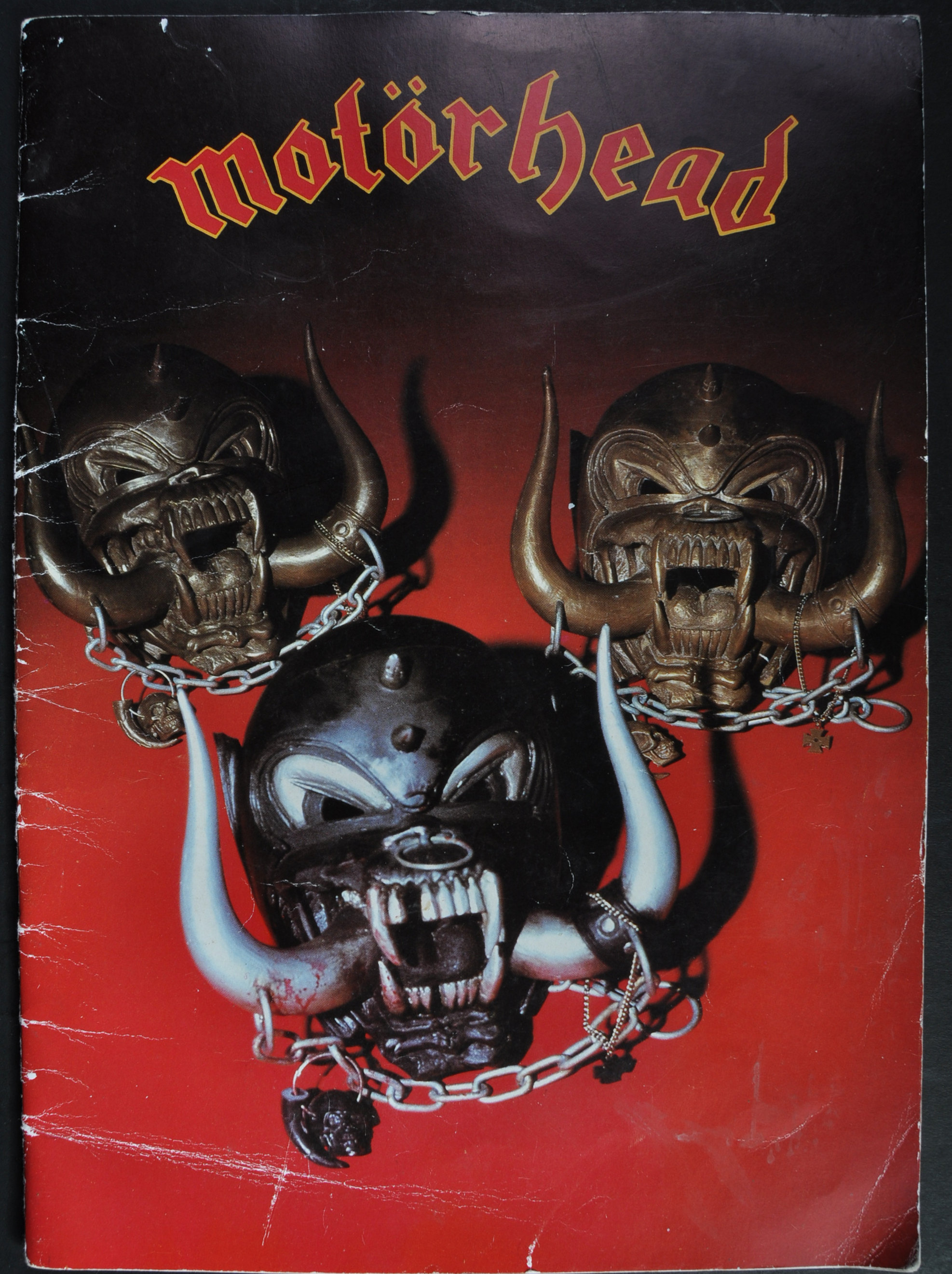 MOTORHEAD - IRON FIST TOUR 1982 - AUTOGRAPHED PROGRAMME