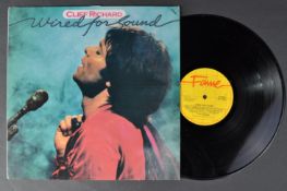 CLIFF RICHARD - WIRED FOR SOUND - AUTOGRAPHED LP