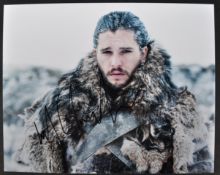 KIT HARINGTON - GAME OF THRONES - SIGNED 8X10" PHOTO - AFTAL