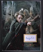 DAME MAGGIE SMITH - HARRY POTTER - AUTOGRAPH DISPLAY