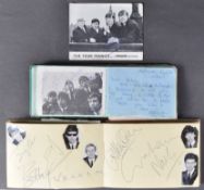 1960S MUSIC AUTOGRAPH ALBUMS - OBTAINED FROM DISCS-A-GOGO