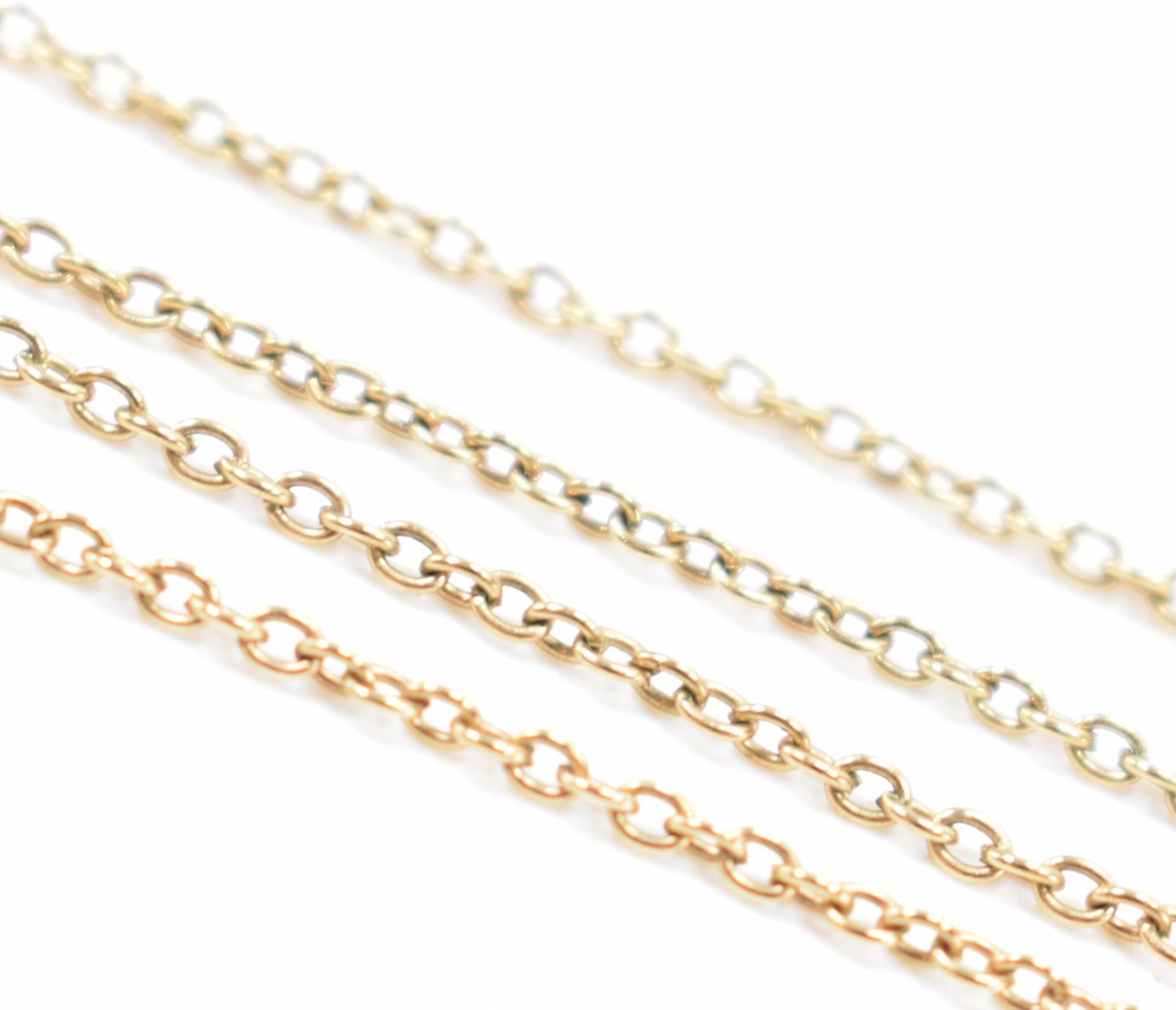 GOLD CHAIN NECKLACE - TESTS INDICATE 9CT GOLD - Image 3 of 4