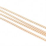 ANTIQUE GOLD & FINE LINK NECKLACE CHAIN