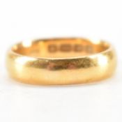 HALLMARKED 22CT GOLD BAND RING