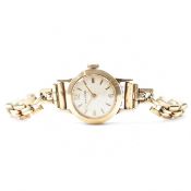 HALLMARKED 9CT GOLD MARVIN WRISTWATCH