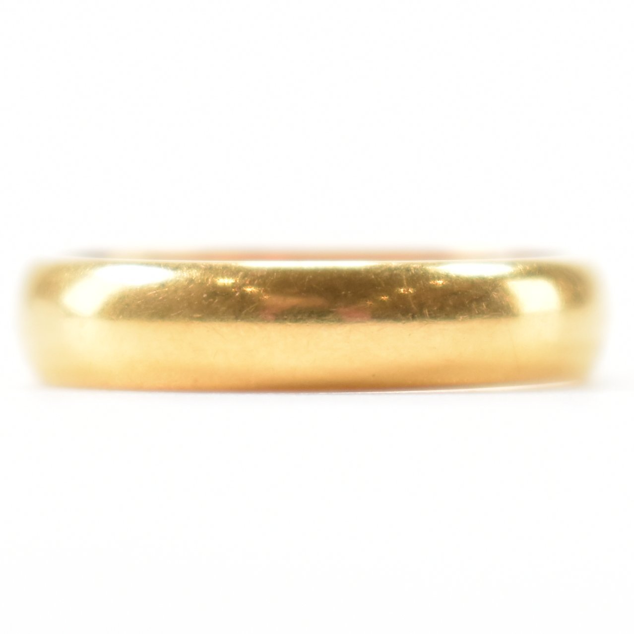 HALLMARKED 22CT GOLD WEDDING BAND RING - Image 3 of 6