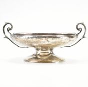 ANTIQUE SILVER HALLMARKED TAZZA DISH