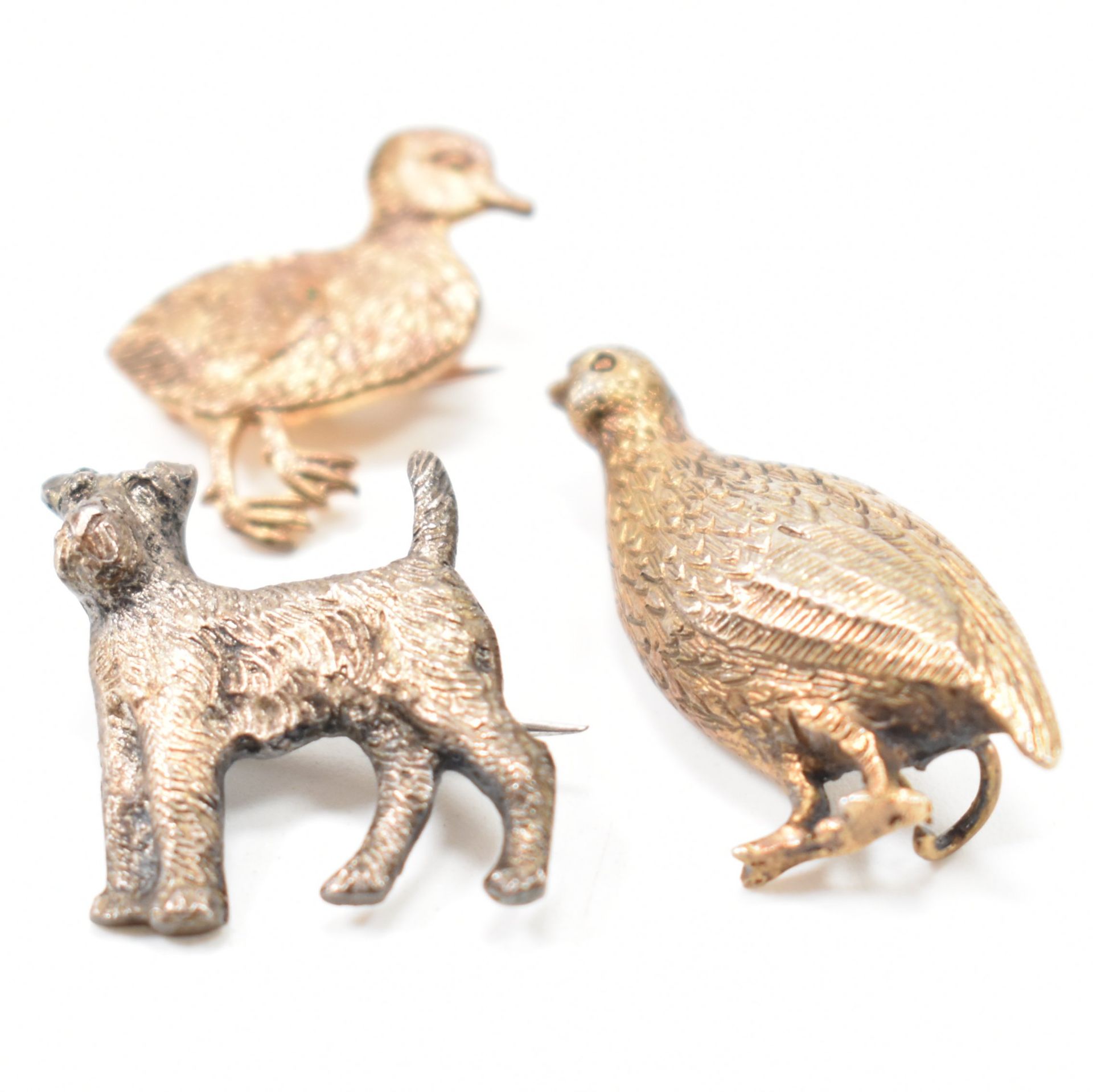 ASSORTMENT OF VINTAGE ANIMAL BROOCHES - Image 5 of 5