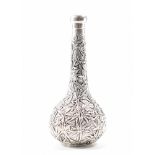 CONTEMPORARY CHINESE SILVER SCENT BOTTLE