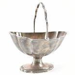 19TH CENTURY GEORGIAN SILVER HALLMARKED BASKET