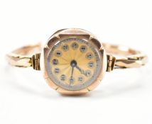 1920S 9CT ART DECO WRIST WATCH