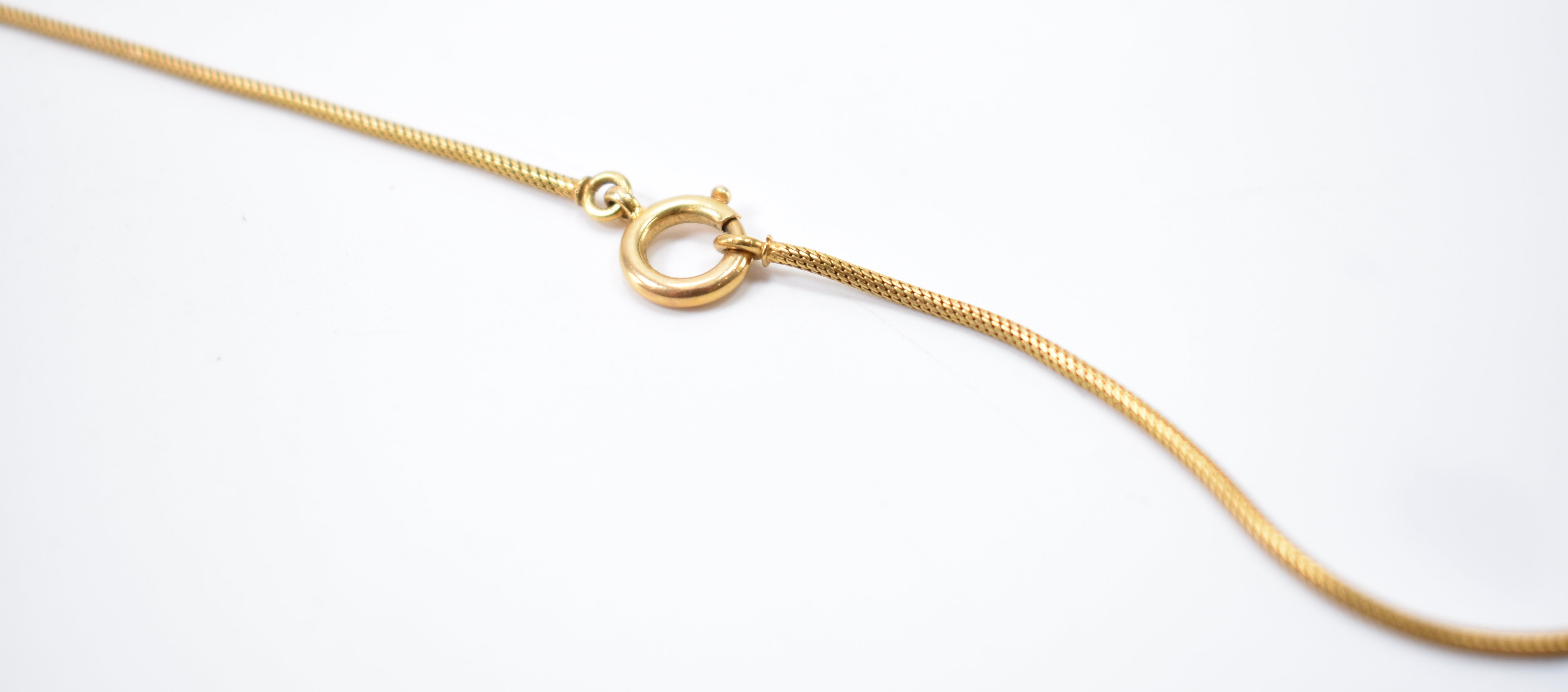 EARLY 20TH CENTURY GOLD NECKLACE CHAIN - Image 5 of 5