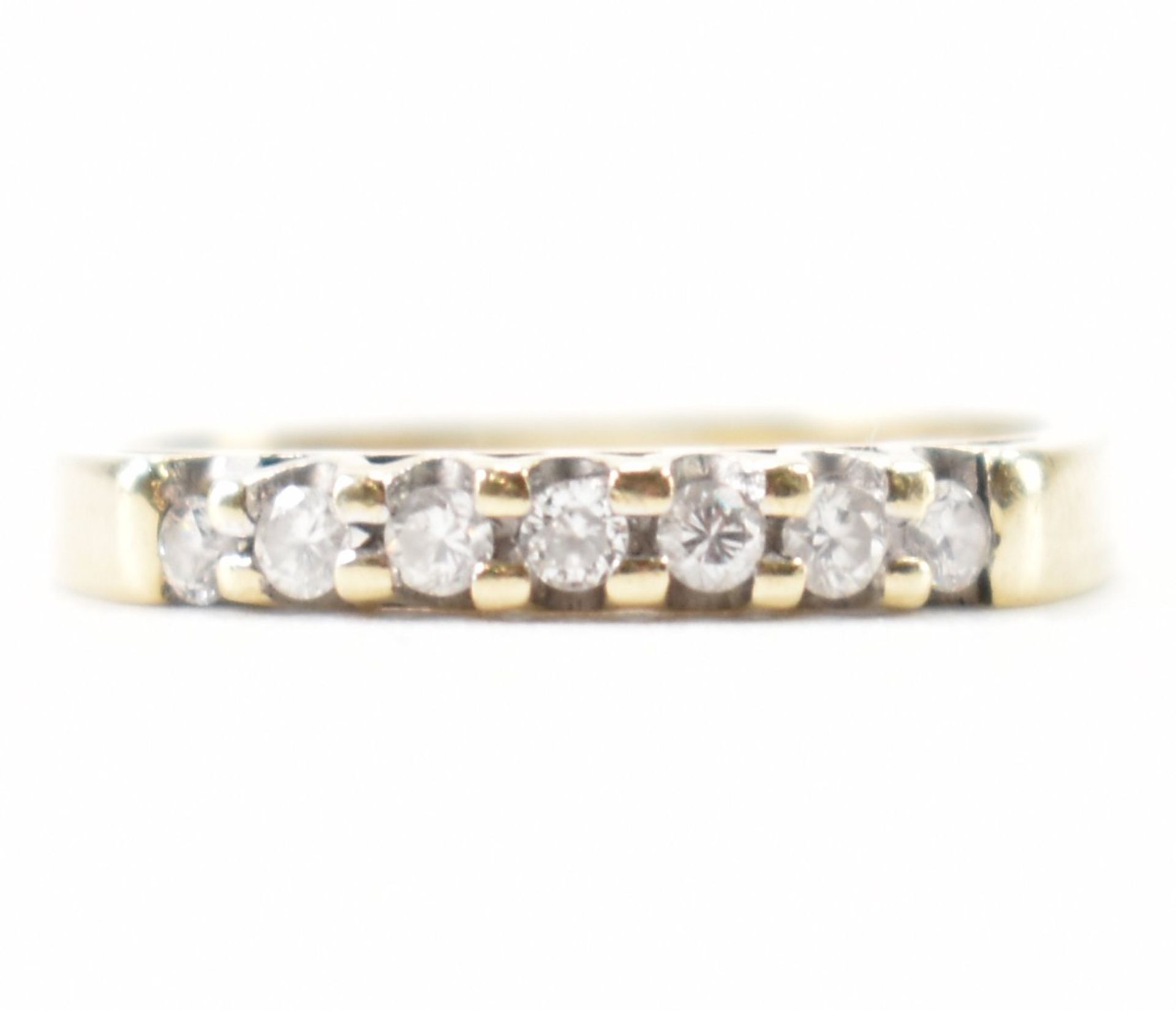 HALLMARKED 9CT GOLD & DIAMOND RING