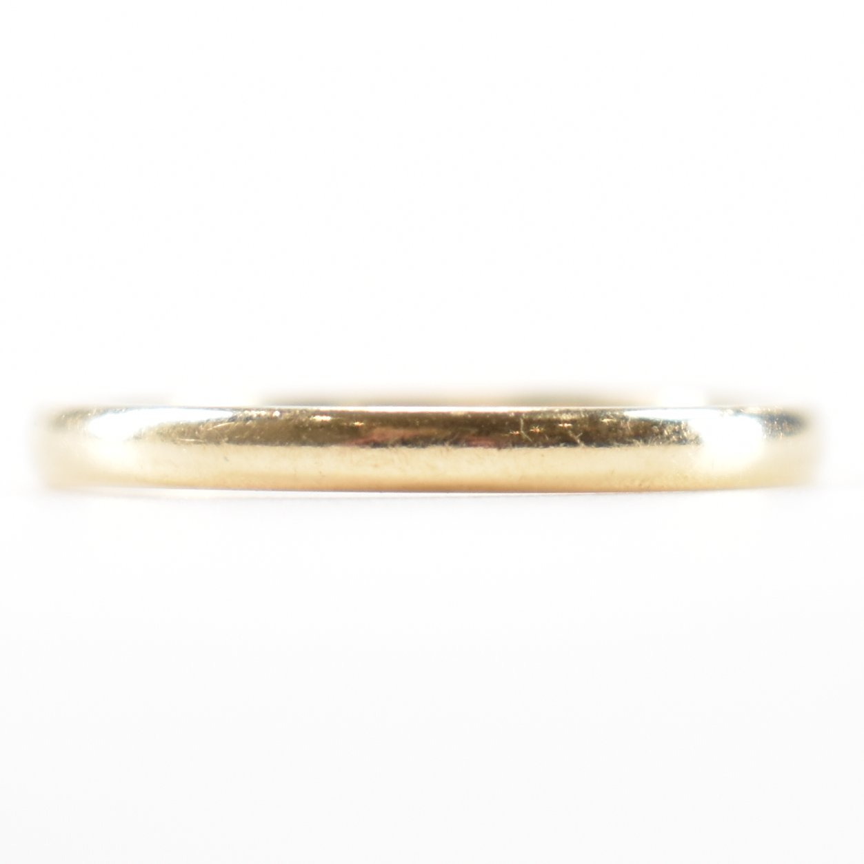 HALLMARKED 9CT GOLD BAND RING - Image 4 of 6