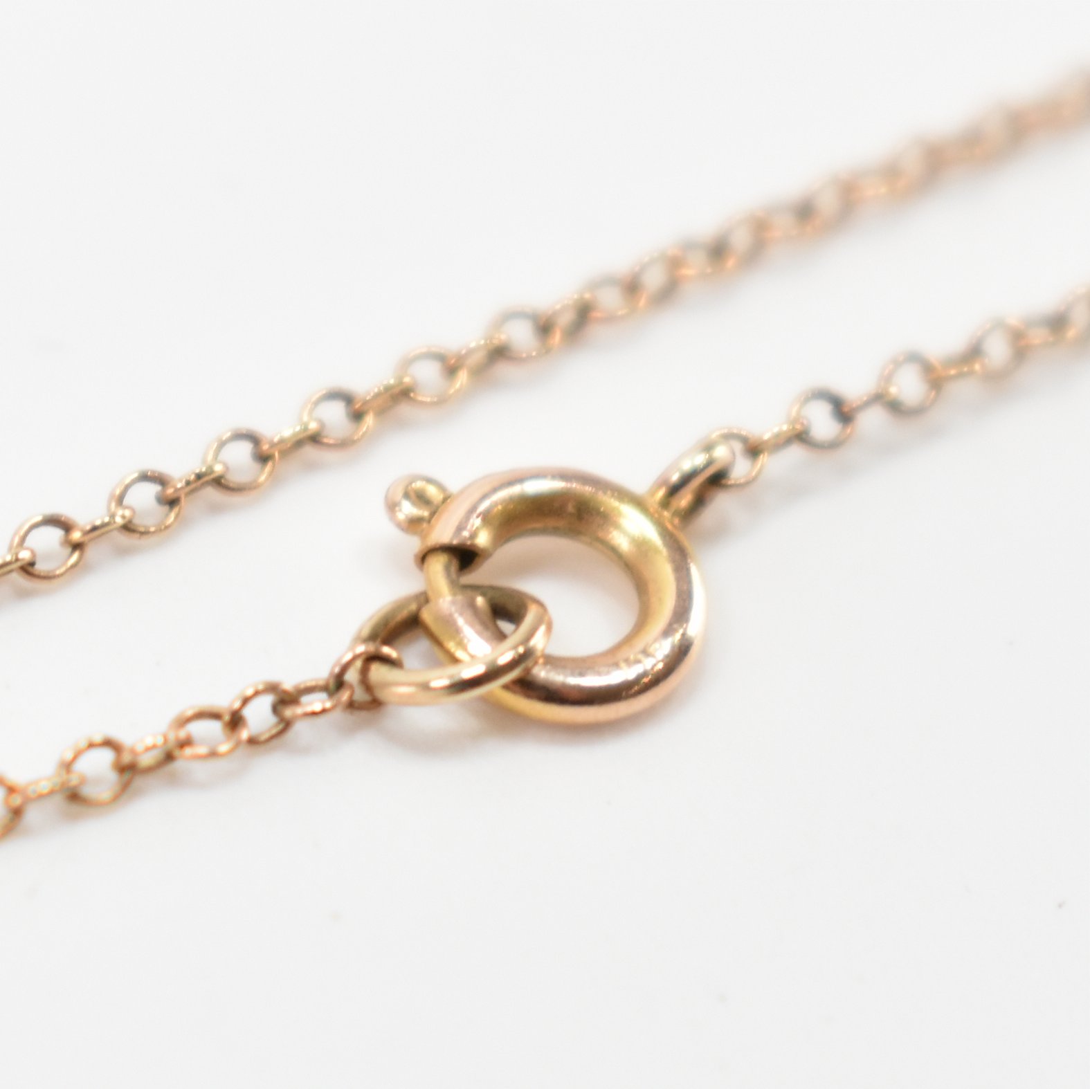 HALLMARKED 9CT GOLD LOCKET CHAIN NECKLACE - Image 5 of 7