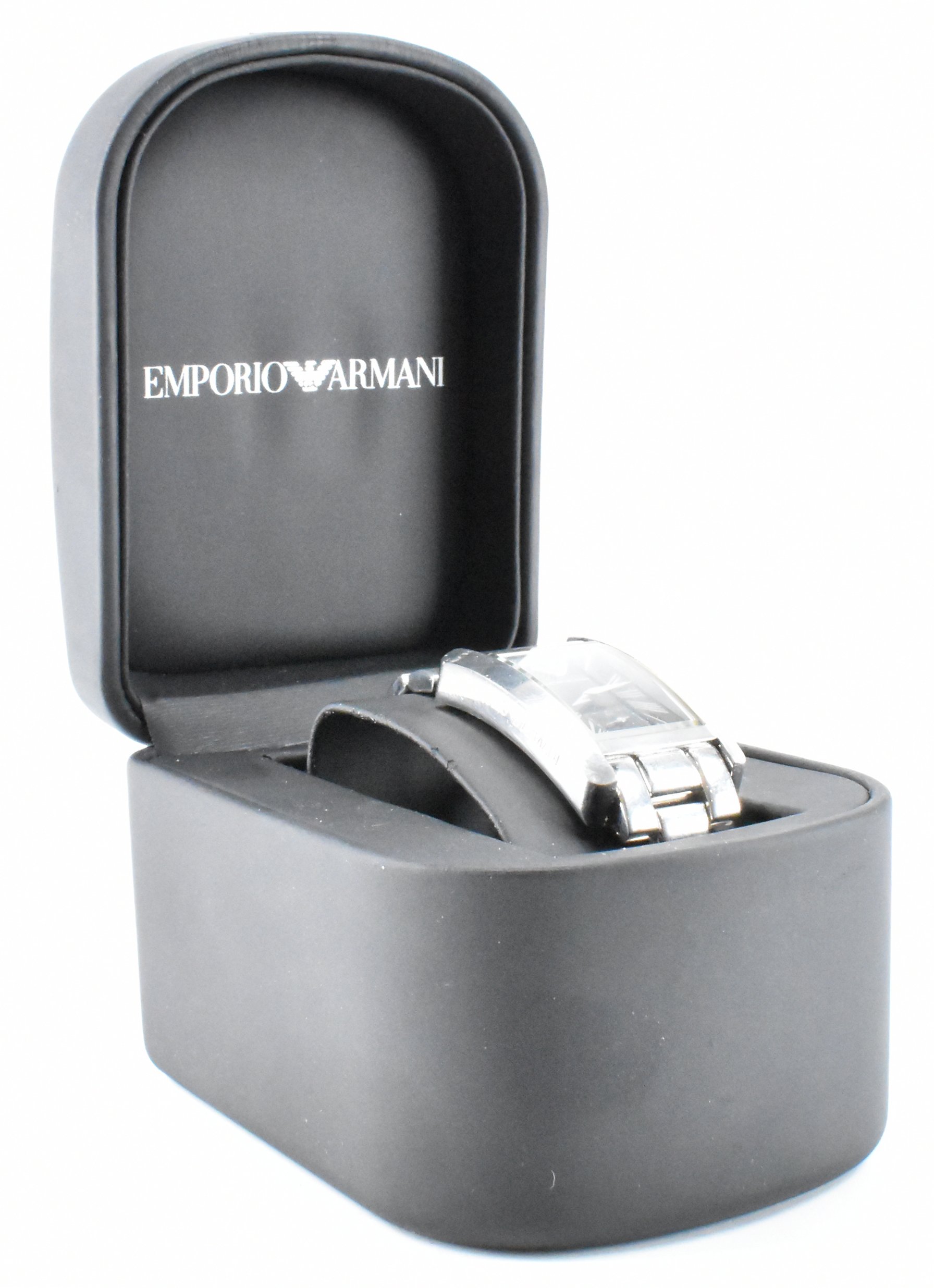 EMPORIO ARMANI STAINLESS STEEL WRIST WATCH - Image 11 of 13