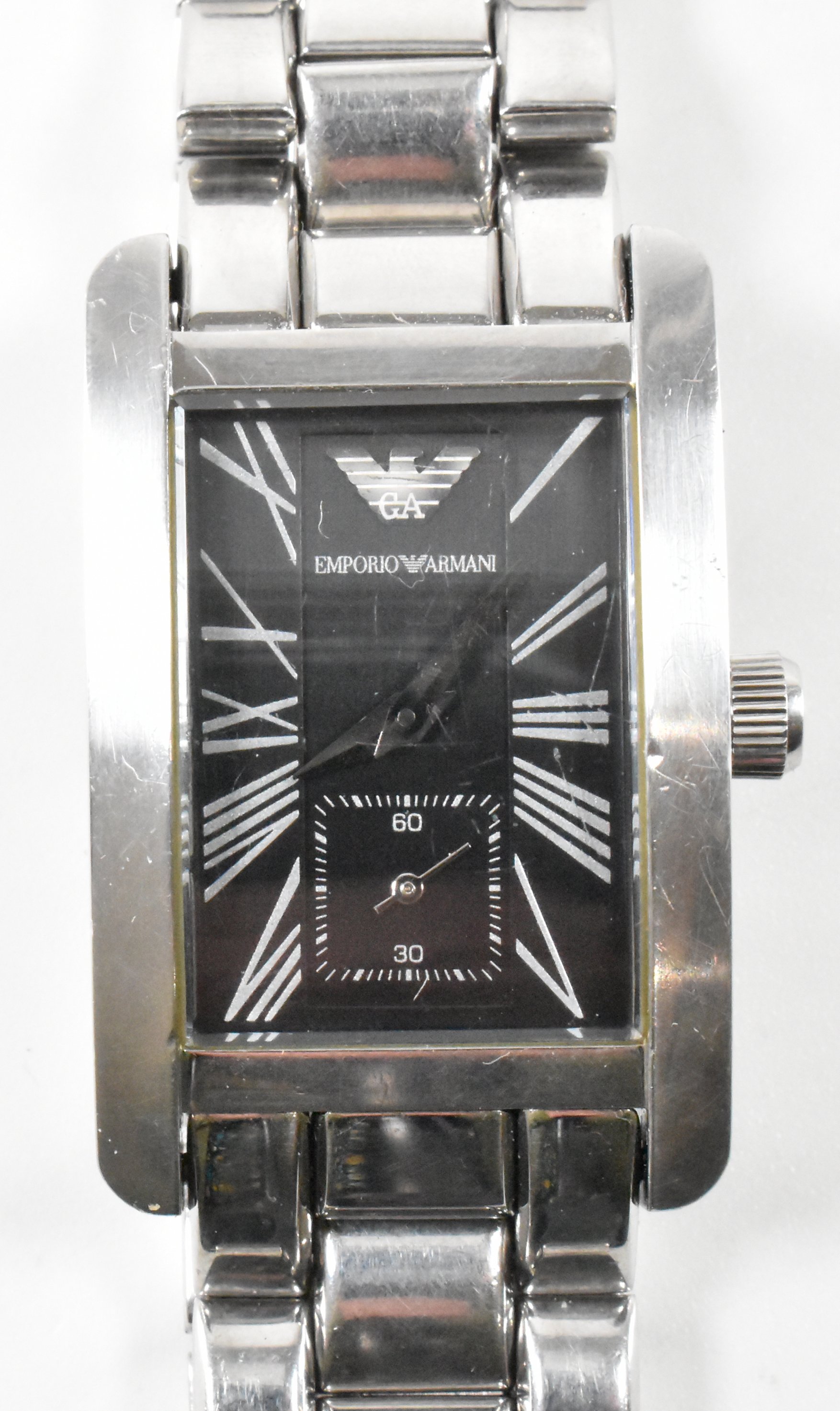 EMPORIO ARMANI STAINLESS STEEL WRIST WATCH - Image 2 of 13