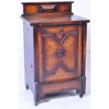 20TH CENTURY CIRCA 1920S PURDONIUM OAK COAL CABINET