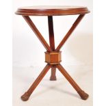 EARLY 20TH CENTURY CRICKET TABLE WITH INLAY