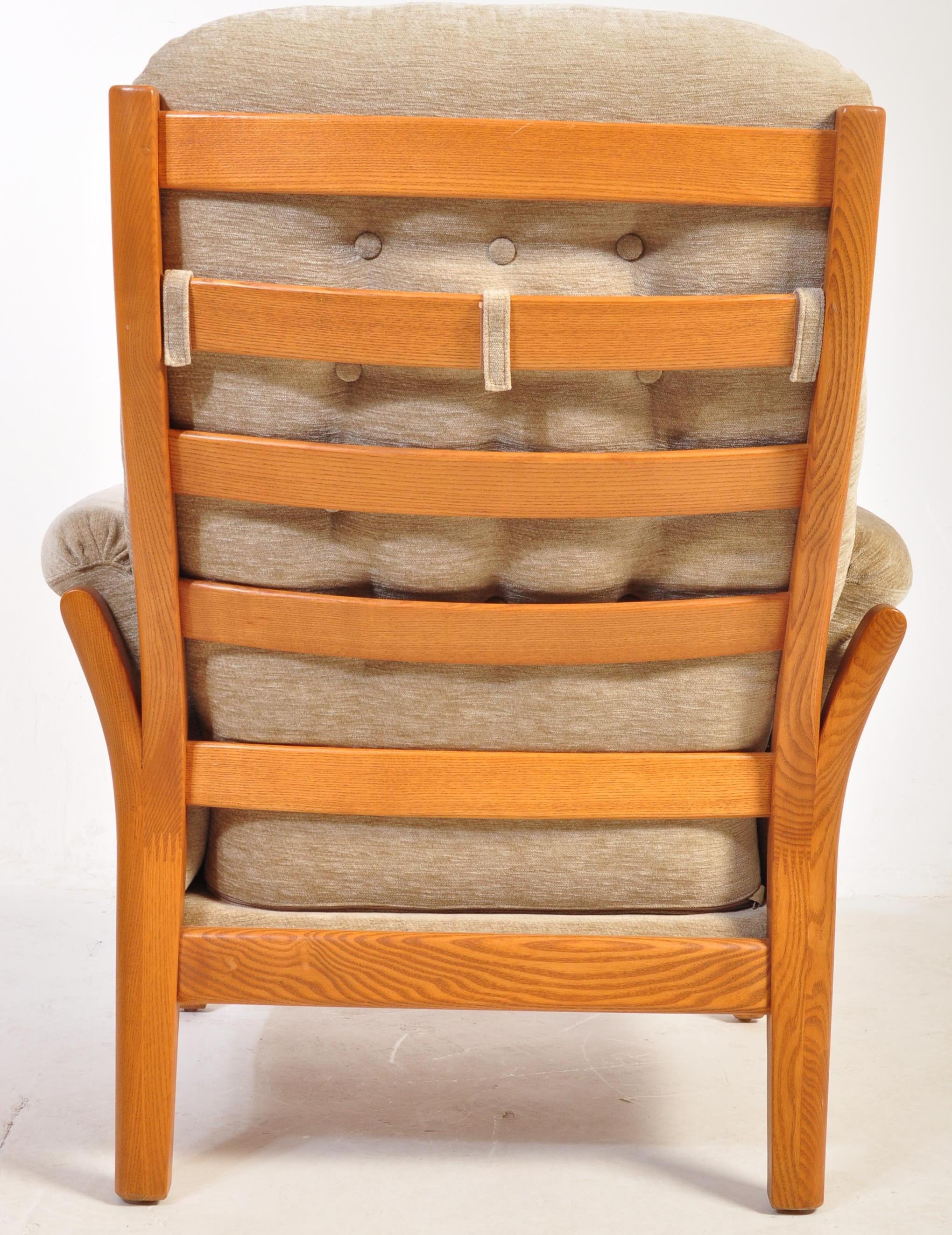 RETRO VINTAGE ERCOL SAVILLE ARMCHAIR - Image 6 of 8