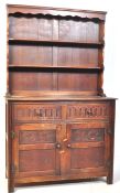 20TH CENTURY JACOBEAN REVIVAL OAK DRSSER