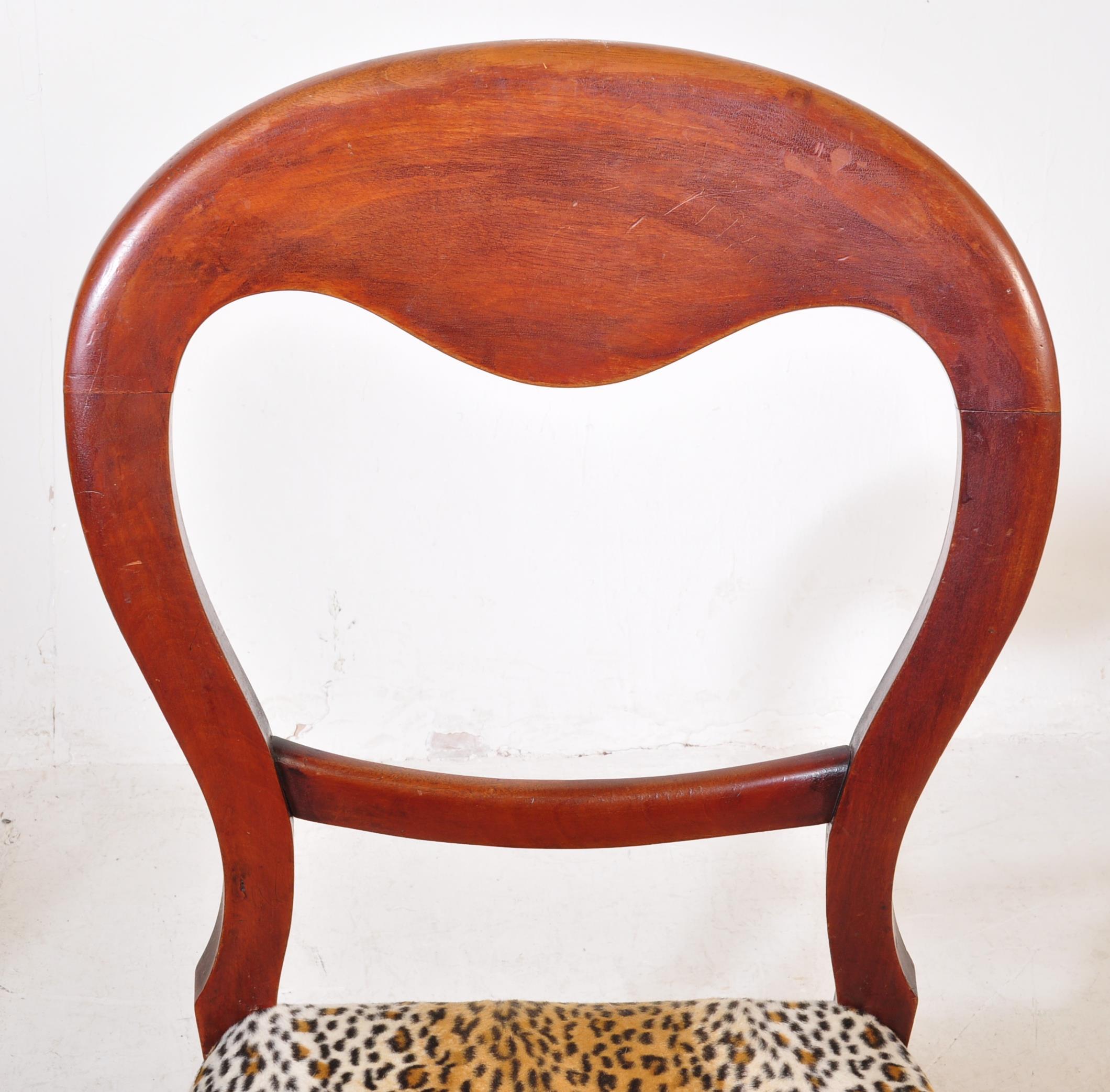 HARLEQUIN COLLECTION OF 19TH CENTURY VICTORIAN DINING CHAIRS - Image 4 of 10
