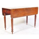 19TH CENTURY MAHOGANY PEMBROKE TABLE