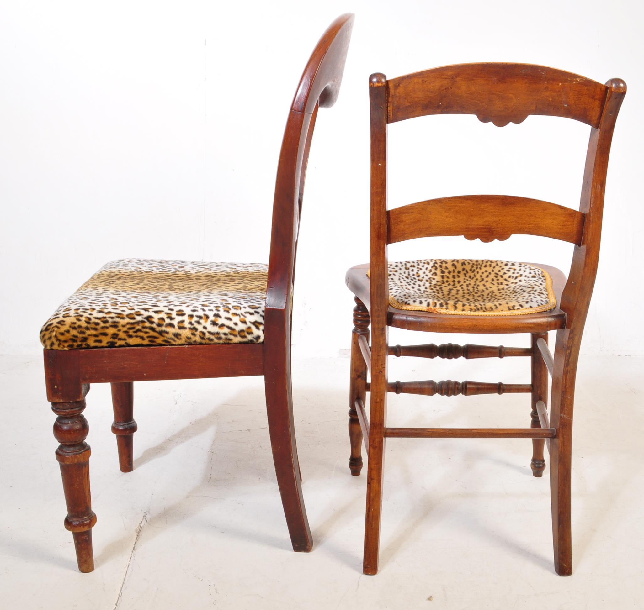 HARLEQUIN COLLECTION OF 19TH CENTURY VICTORIAN DINING CHAIRS - Image 10 of 10