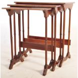 20TH CENTURY REGENCY REVIVAL NEST OF GRADUATING TABLES