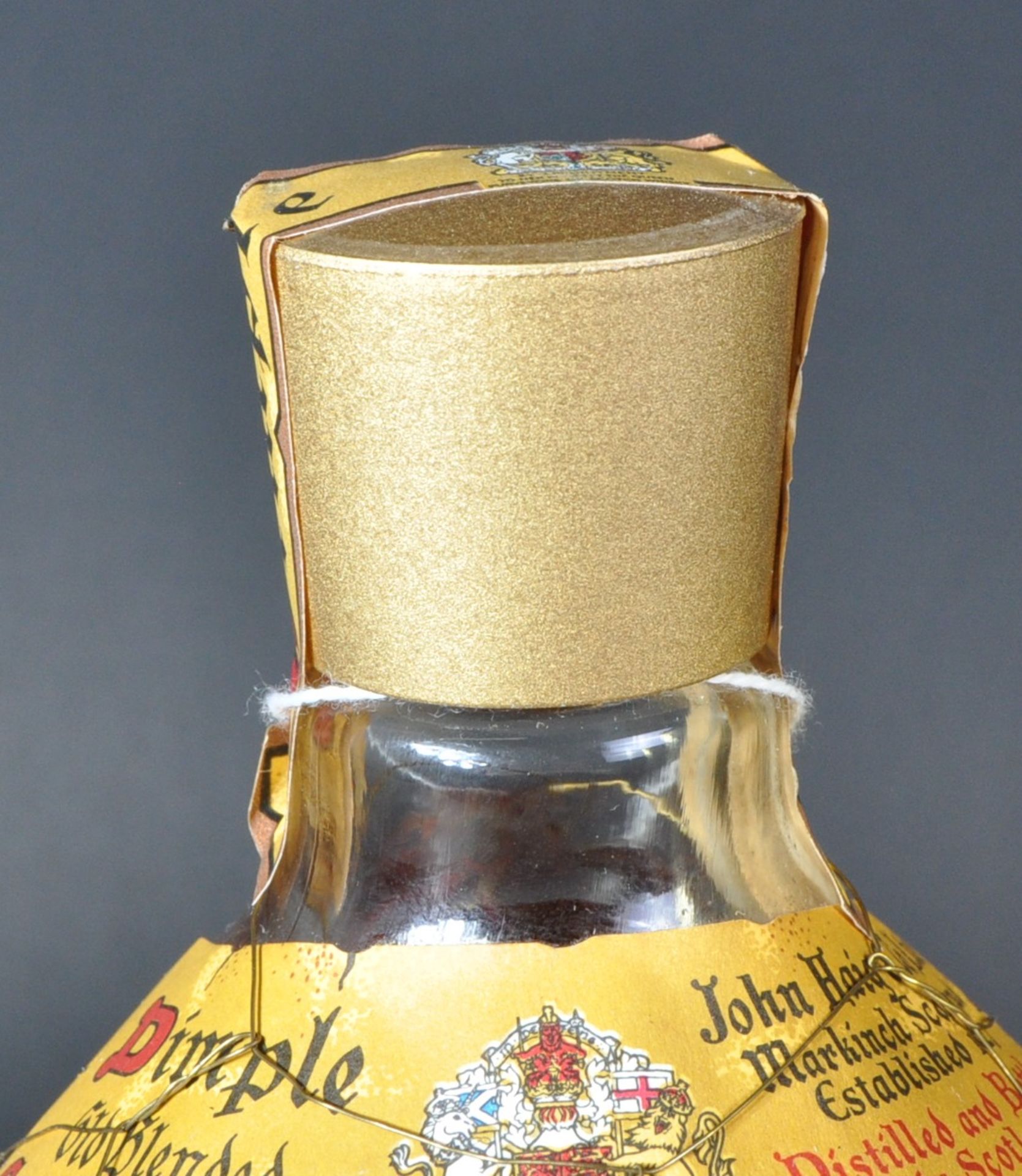 BOXED VINTAGE BOTTLE OF HAIG DIMPLE SCOTISH WHISKY - Image 2 of 2