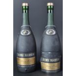 TWO BOTTLES OF REMY MARTIN FINE CHAMPAGNE COGNAC