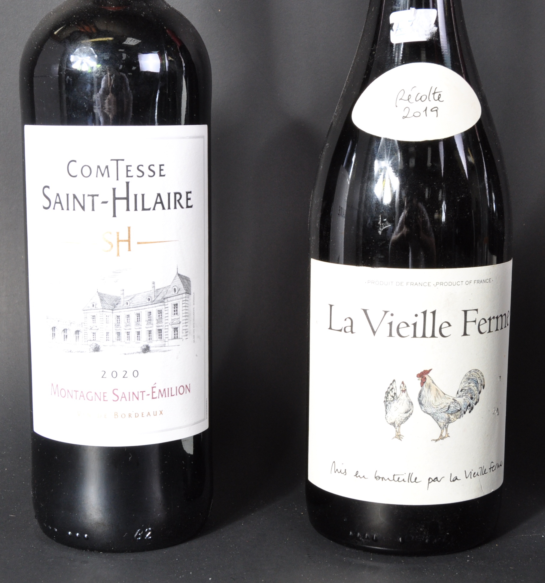 COLLECTION OF FIVE BOTTLES OF FRENCH RED WINE - Image 2 of 4