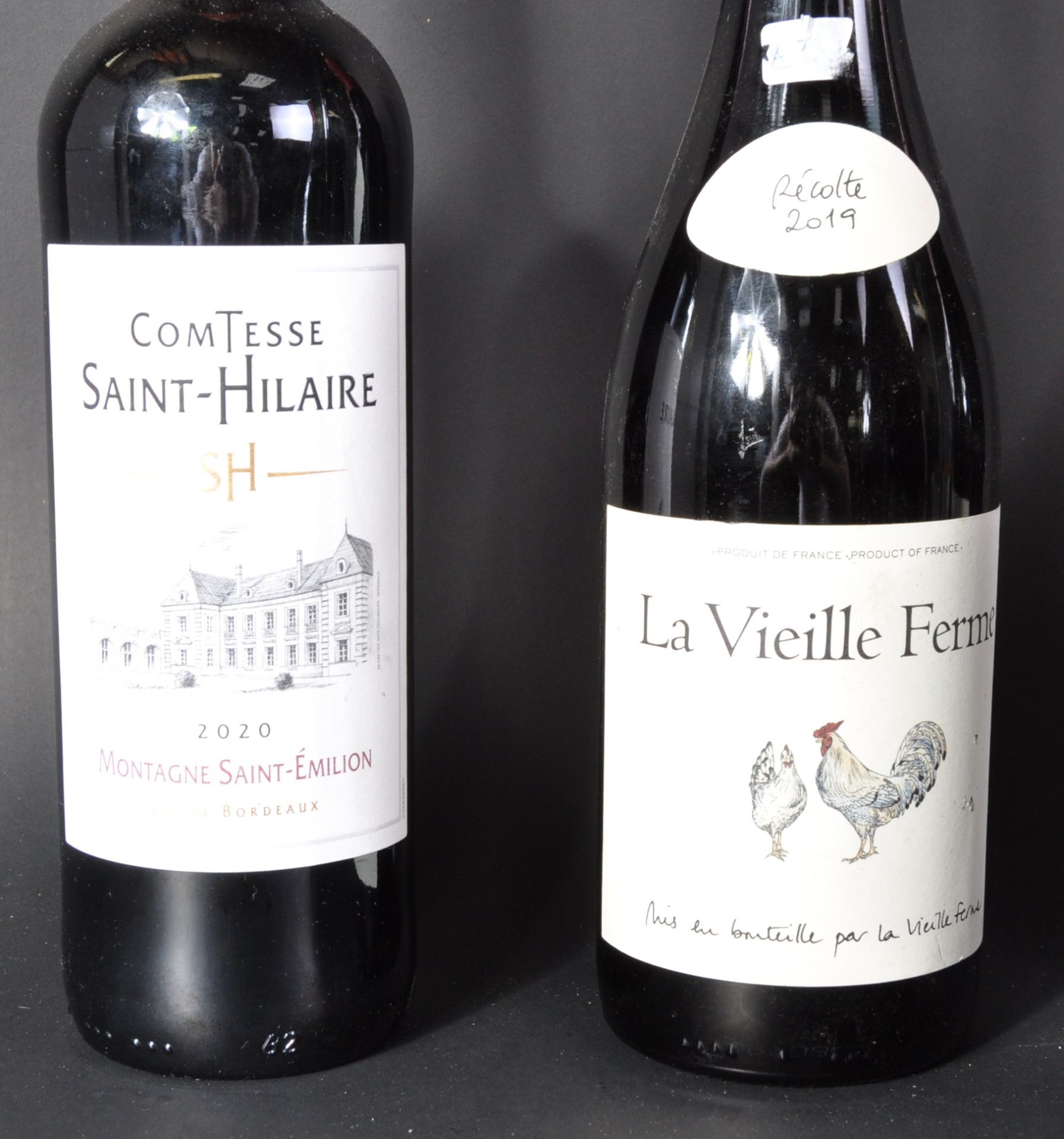 COLLECTION OF FIVE BOTTLES OF FRENCH RED WINE - Image 2 of 4