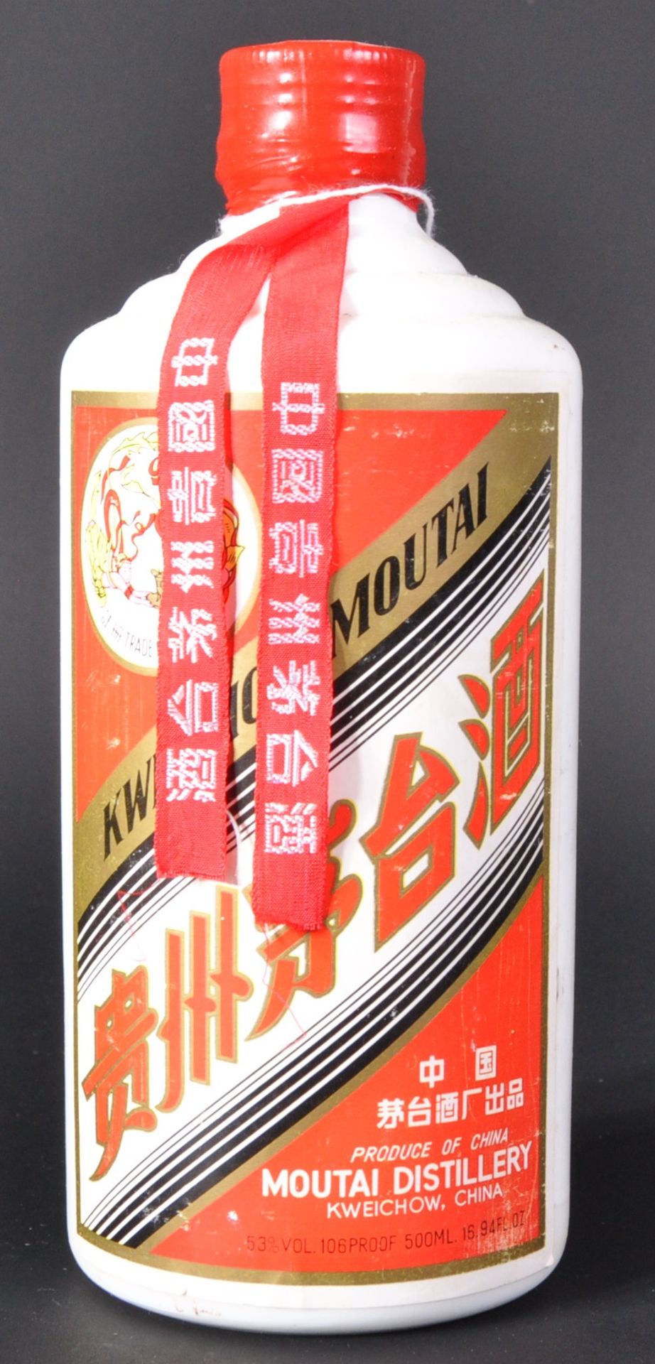 BOTTLE OF CHINESE KWEICHOW MOUTAI