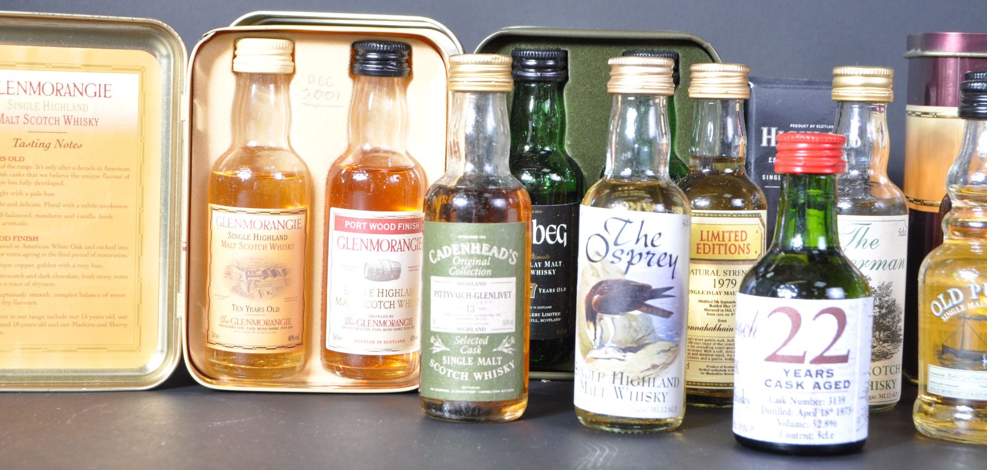 COLLECTION OF SINGLE MALT SCOTTISH WHISKY MINIATURES - Image 2 of 5