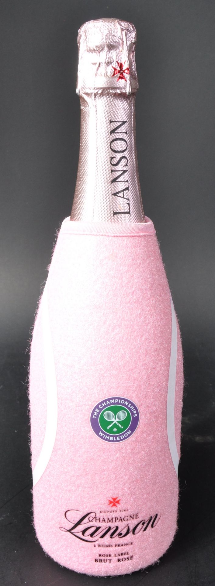 WIMBLEDON CHAMPIONSHIPS BOTTLE OF LANSON ROSE CHAMPAGNE - Image 4 of 4